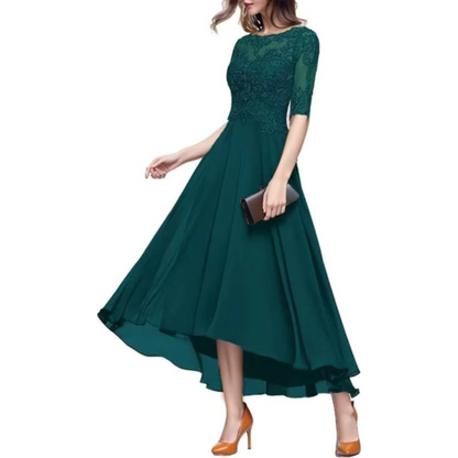 Elegant Women's A-Line Dress | Midi
