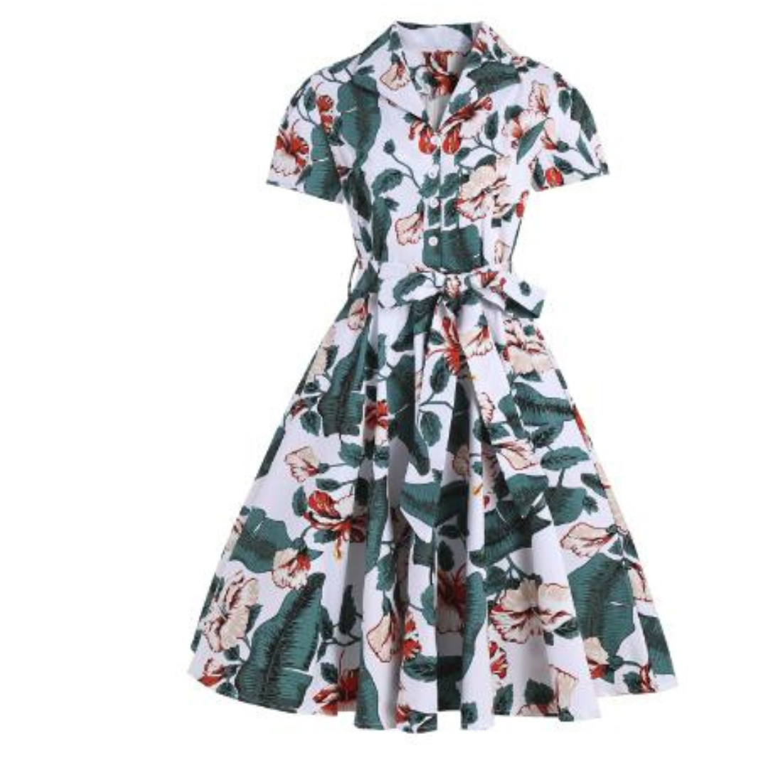 Beckett | Robe d'été imprimée pour femmes