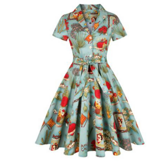 Beckett | Robe d'été imprimée pour femmes
