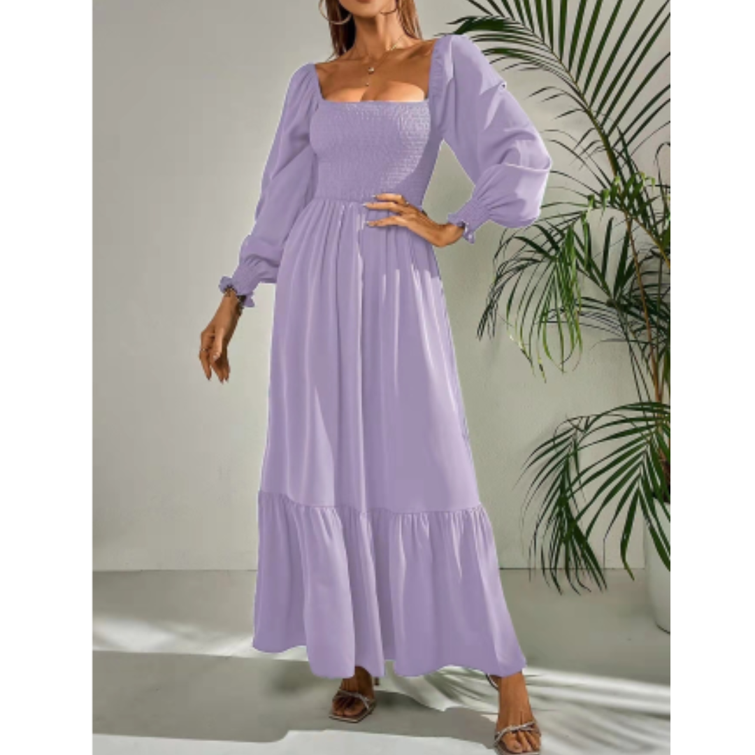 Hermina | Robe femme à manches longues