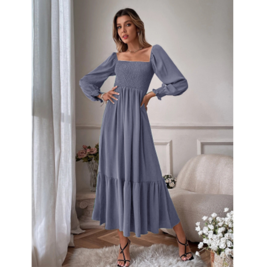 Hermina | Robe femme à manches longues