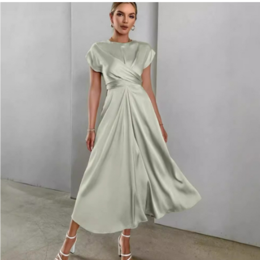Maliha | Robe Midi Élégante pour Femmes