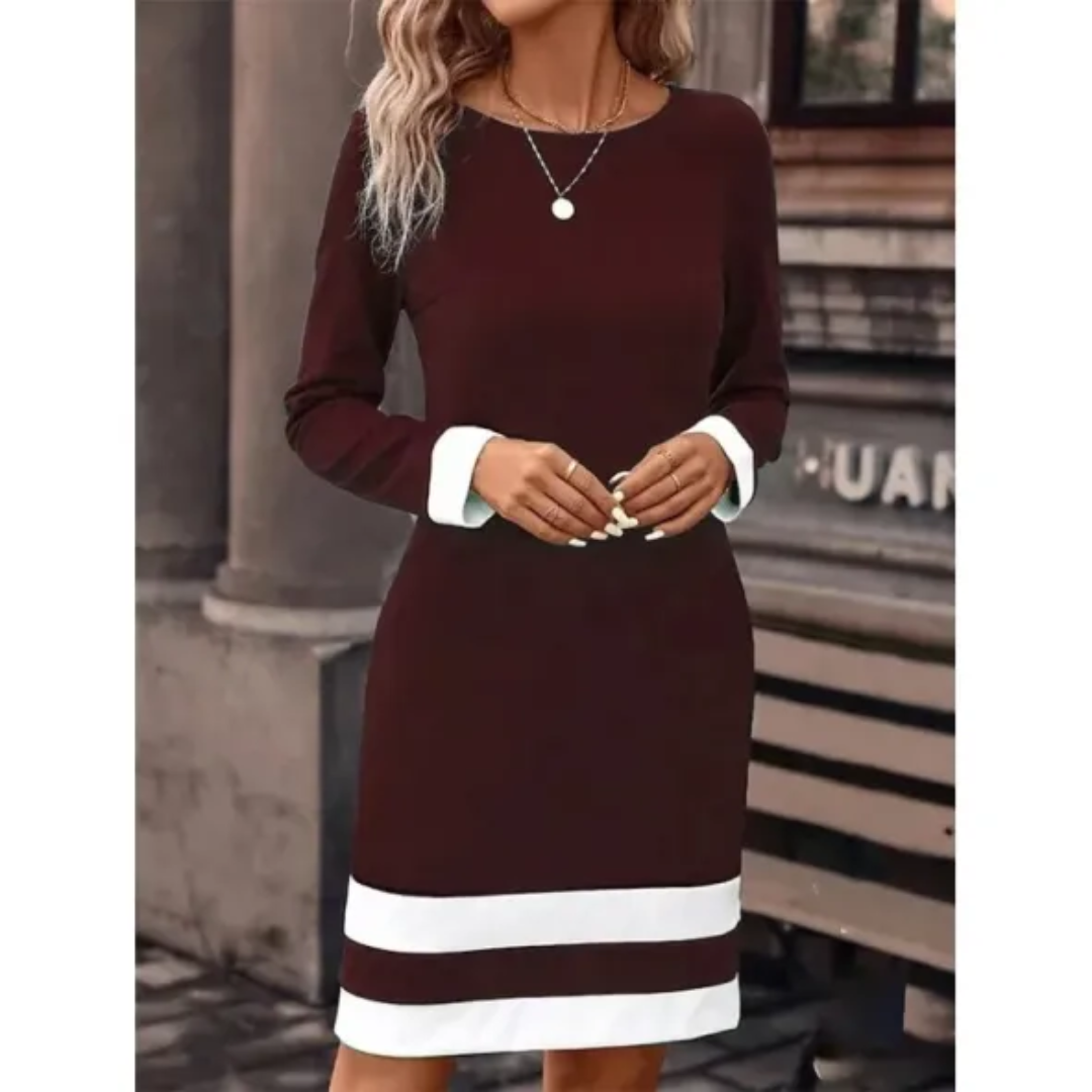 Hild | Casual round neck dress for women