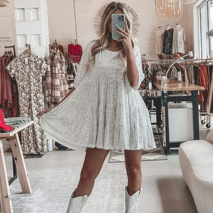 Eliza | La plus belle robe de fête élégante et scintillante