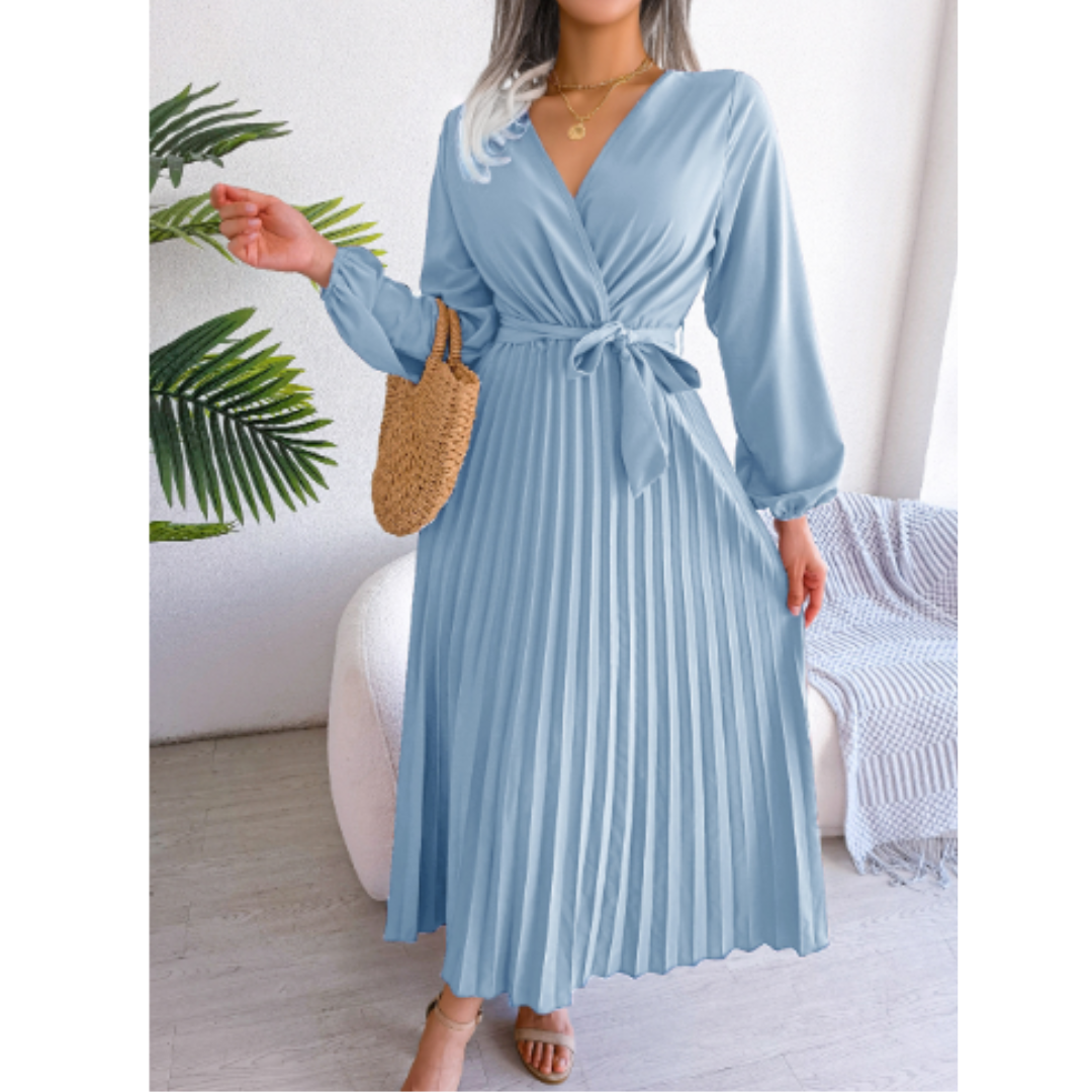 Odette | Robe Élégante Rose pour Femmes
