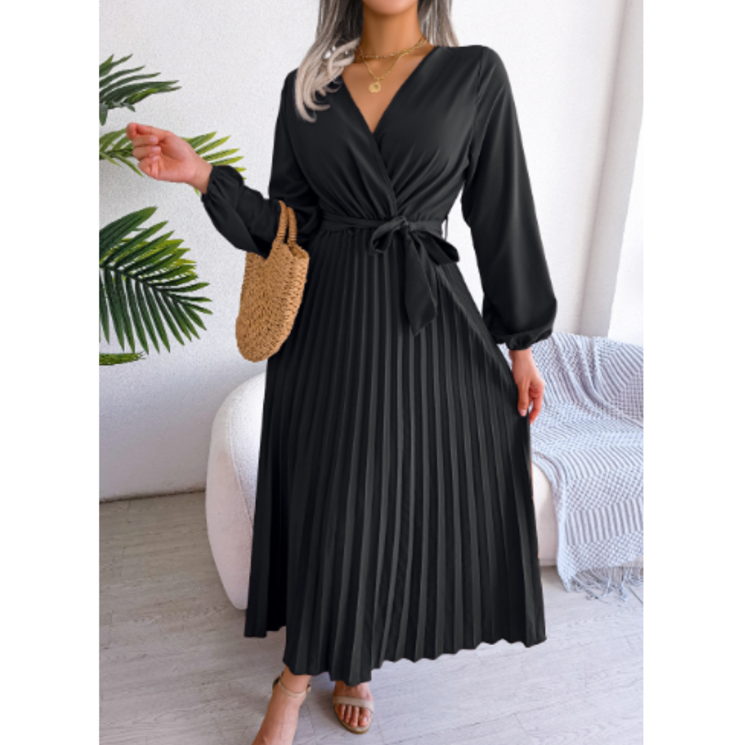 Odette | Robe Élégante Rose pour Femmes