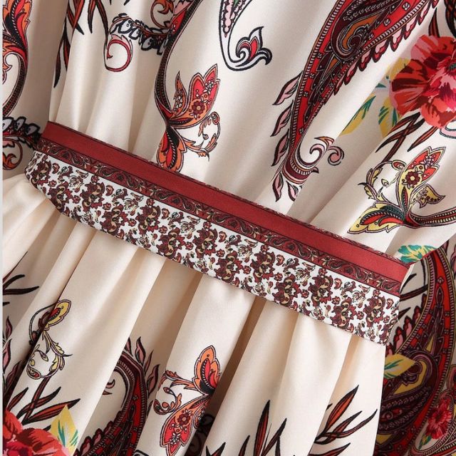 Islaith | Robe Mini Femme Paisley