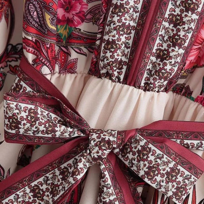 Islaith | Robe Mini Femme Paisley