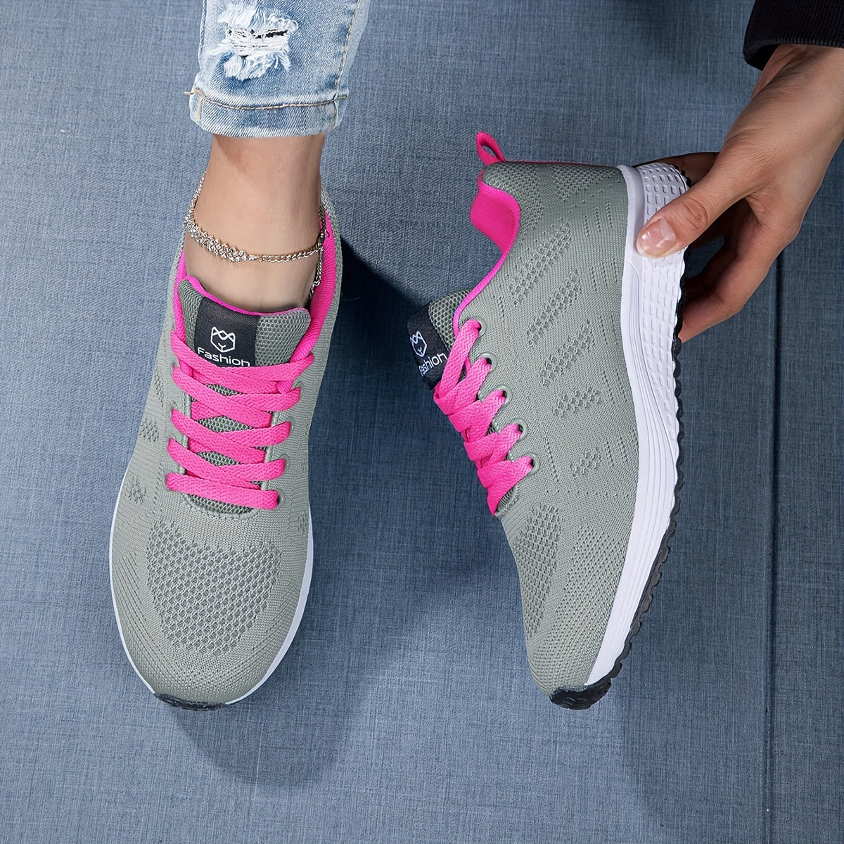 Megan | Chaussures de sport tricotées