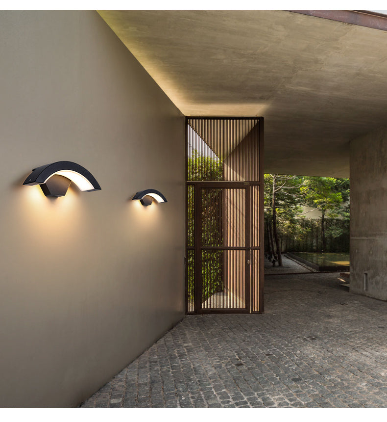 SmartLight - Applique Murale de Jardin Économique avec Détecteur de Mouvement