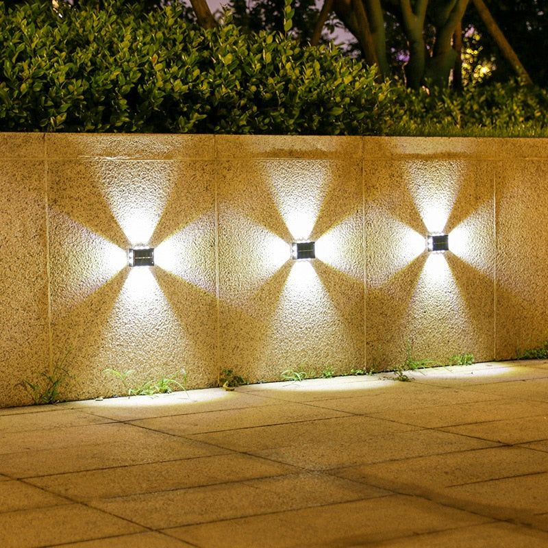 SolarLume - Durable Solar Wall Lamp with Modern Design
