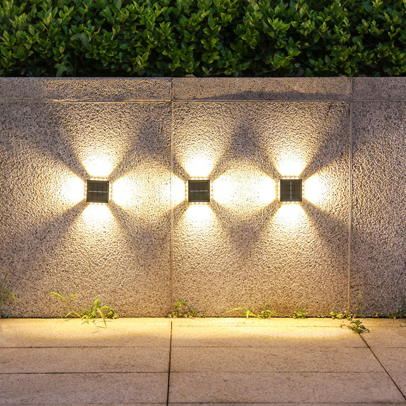SolarLume - Durable Solar Wall Lamp with Modern Design