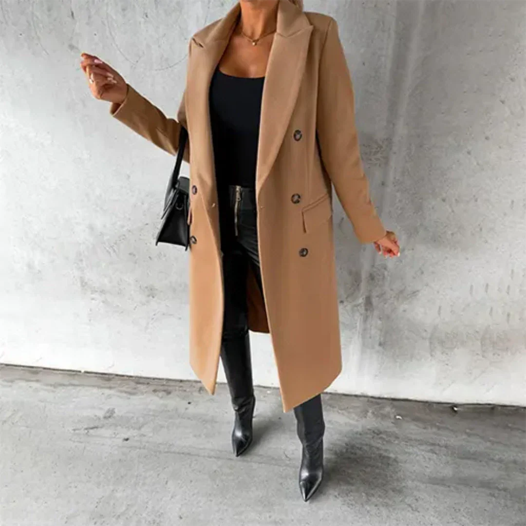 Tildarlin | Manteau Trench Chaud pour Femmes | Hiver