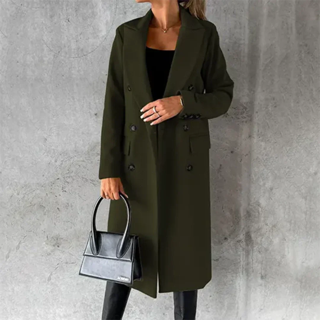 Tildarlin | Manteau Trench Chaud pour Femmes | Hiver