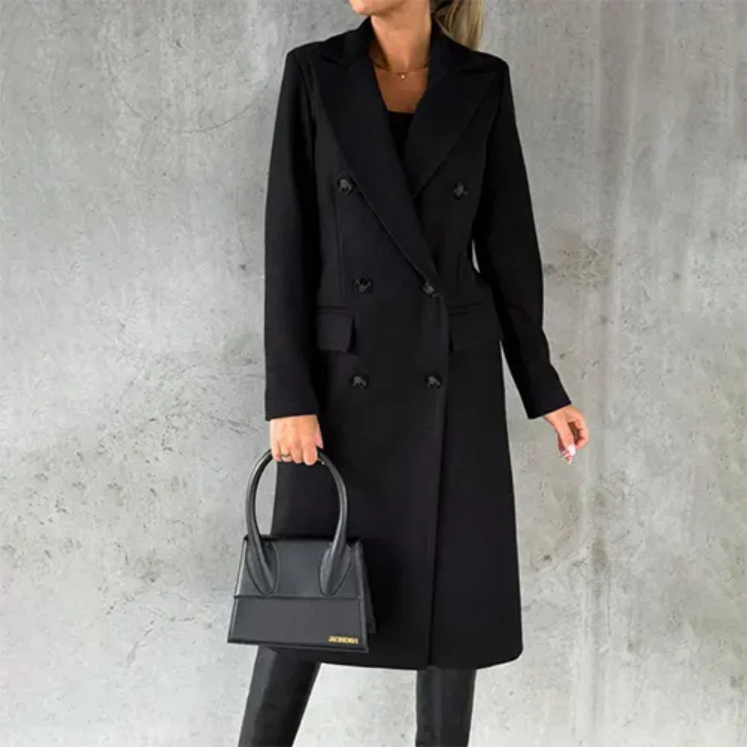 Tildarlin | Manteau Trench Chaud pour Femmes | Hiver