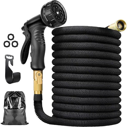 Tuyau d'Arrosage de Jardin Extensible de 100FT