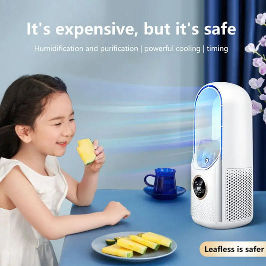 Climatiseur Portable Sans Lame avec Affichage LED