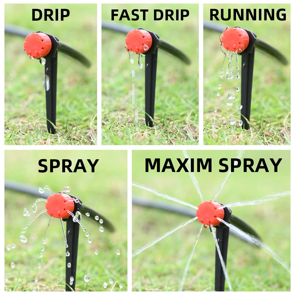 Système d'irrigation goutte à goutte avec minuterie automatique
