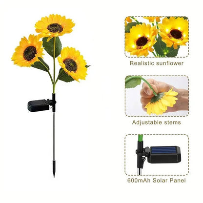 Lumière de Tournesol Solaire de Simulation Extérieure