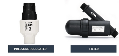 Système d'irrigation goutte à goutte avec minuterie automatique