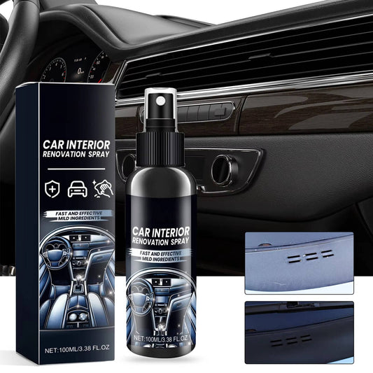 Set de 3 Nettoyants Professionnels pour Intérieur de Voiture