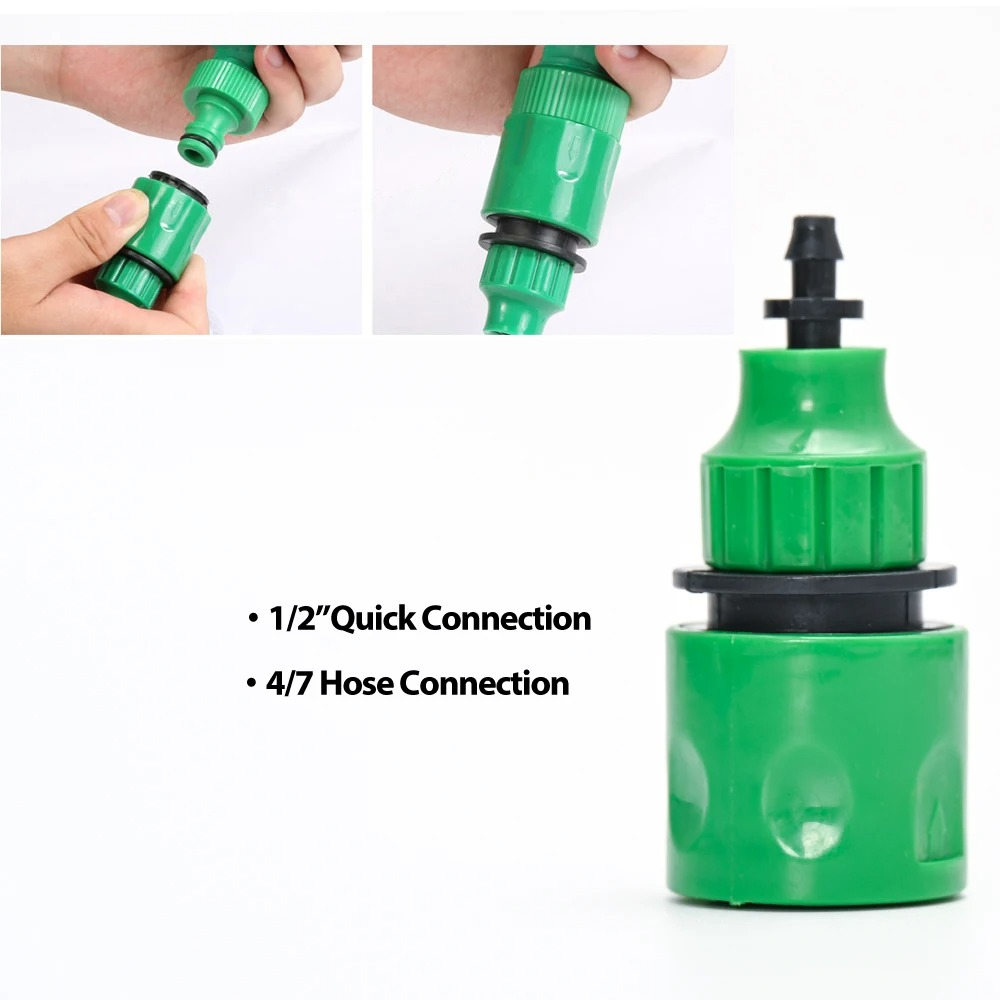 Système d'irrigation goutte à goutte avec minuterie automatique