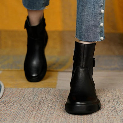 Hedwigen | Bottes Cheville Femme | Vintage