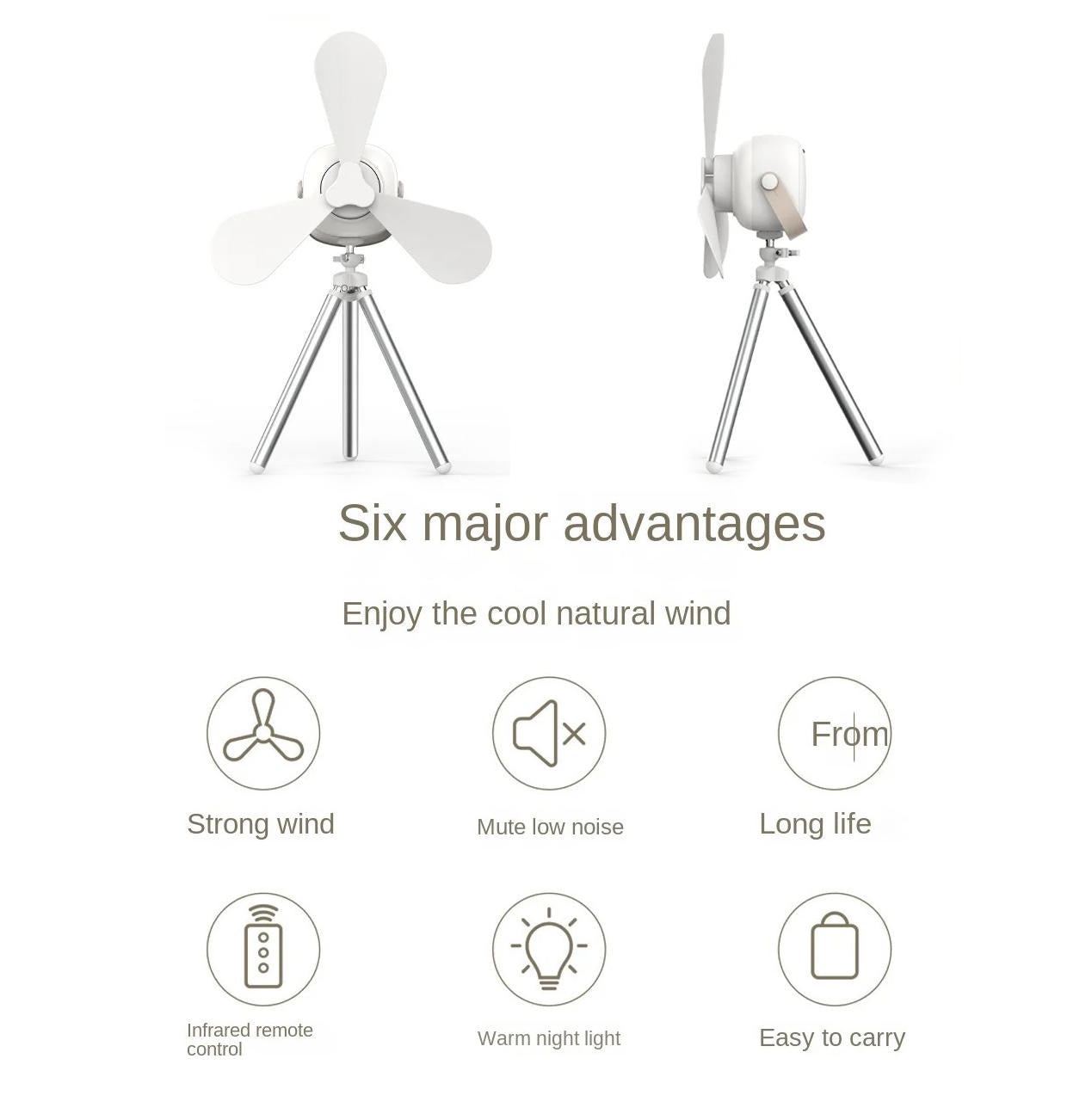 Ventilateur de Plafond Sans Fil
