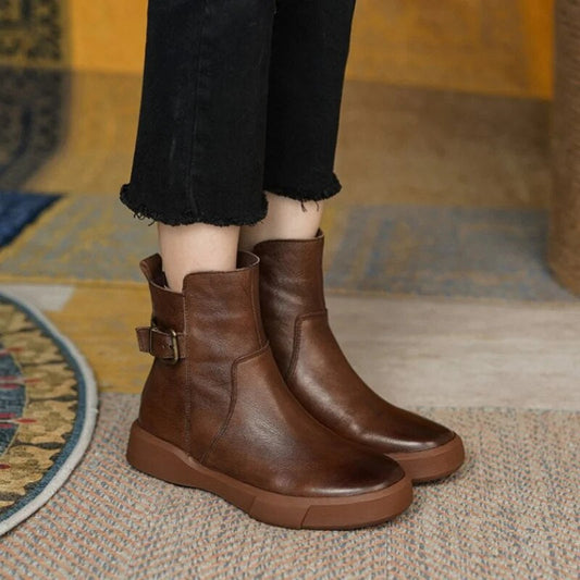 Hedwigen | Bottes Cheville Femme | Vintage