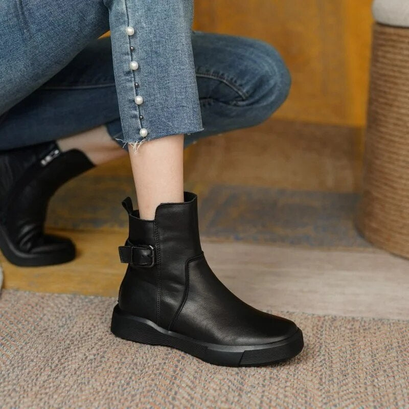 Hedwigen | Bottes Cheville Femme | Vintage