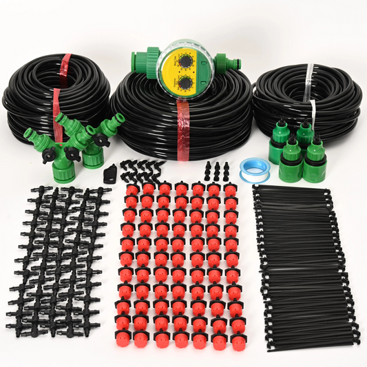 Système d'irrigation goutte à goutte avec minuterie automatique