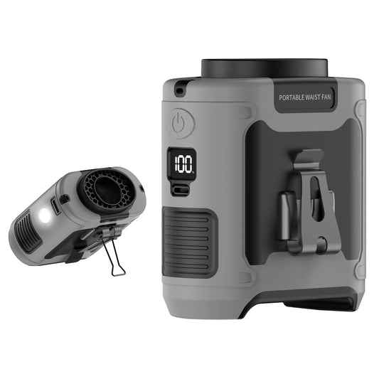 Ventilateur portable de taille 10 000 mAh pour extérieur