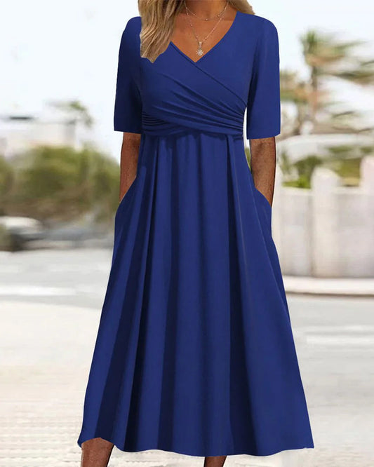 Jasmine | Midi Wrap Dress