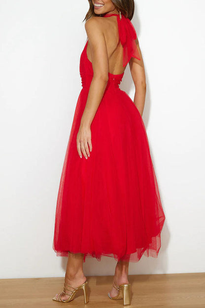 Rita | Robe élégante avec jupe longue