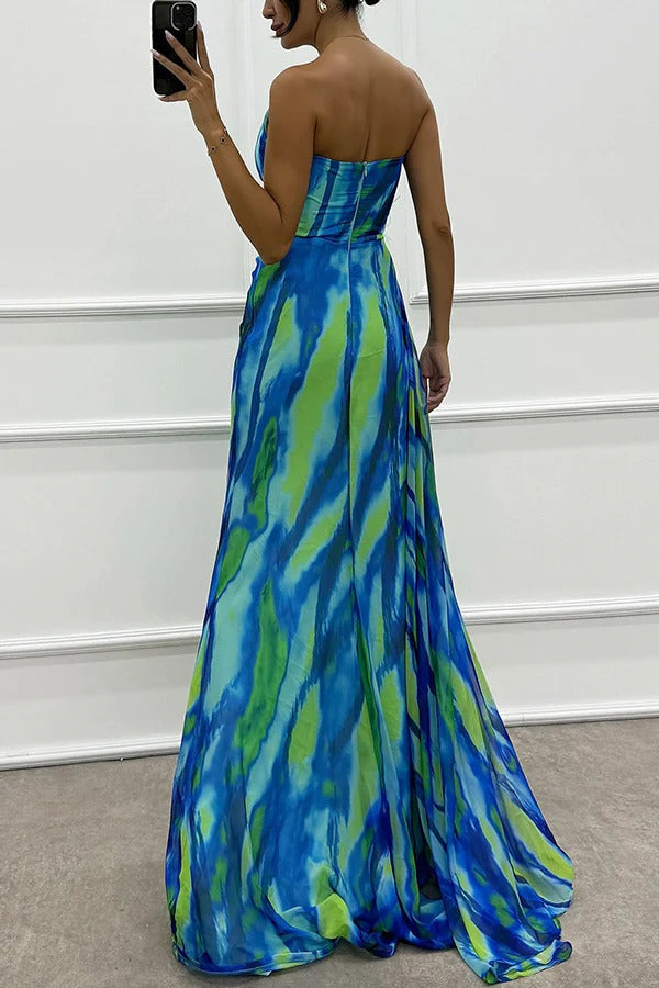 Robe de Mariage Asymétrique à Une Épaule pour Femme | Maxi