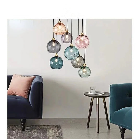 GlazenBol - Elegant Glass Pendant Light
