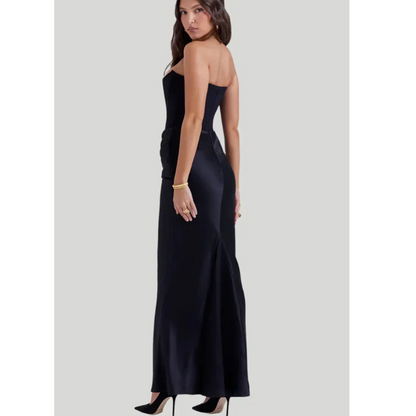 Robe Élegante Bandeau Femme | Maxi