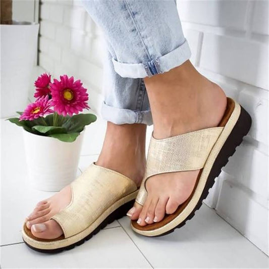 Sandales Correctives : Soulagement de l'Alignement des Pieds