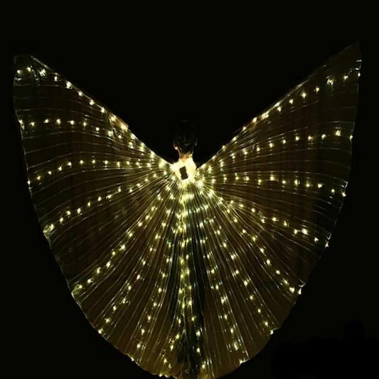 Fluorescent LED Butterfly Wings