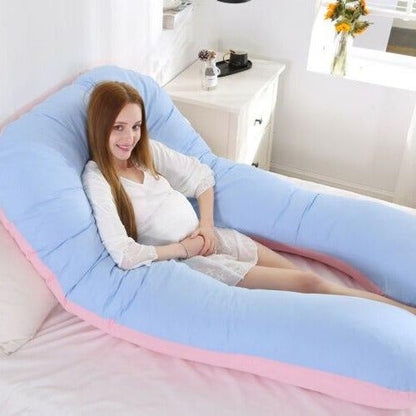 Coussin Corporel de Soutien Complet pour le Sommeil - Design Ergonomique pour la Grossesse, Douleurs aux Épaules et au Dos