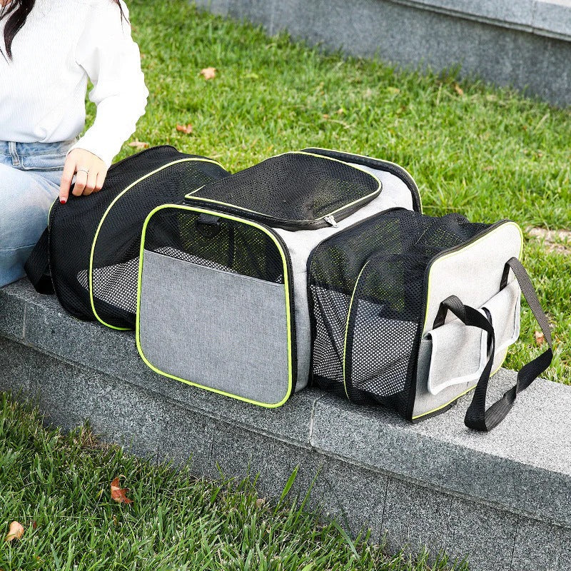 Sac de transport pliable pour animaux