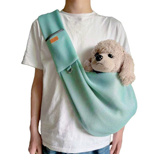 Sac à bandoulière léger et respirant pour chien