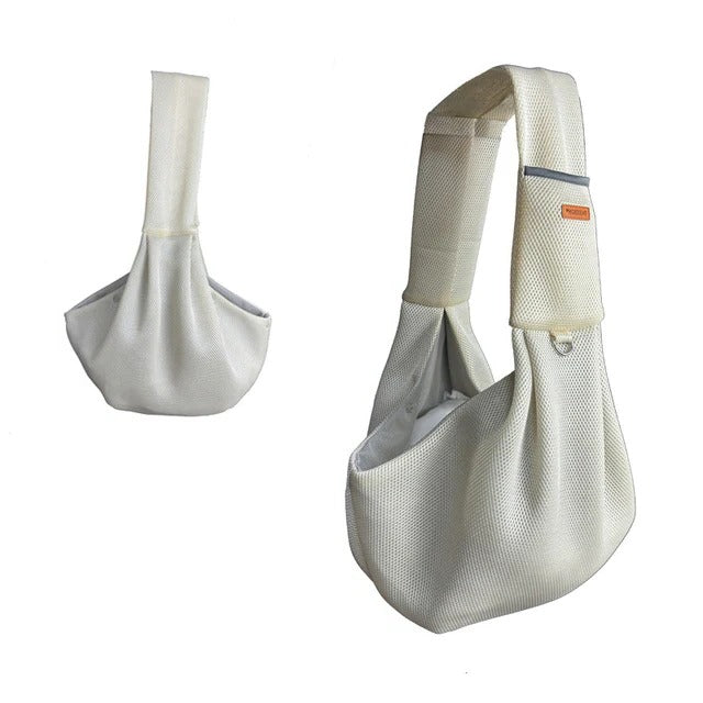 Lightweight and breathable shoulder bag for dog
