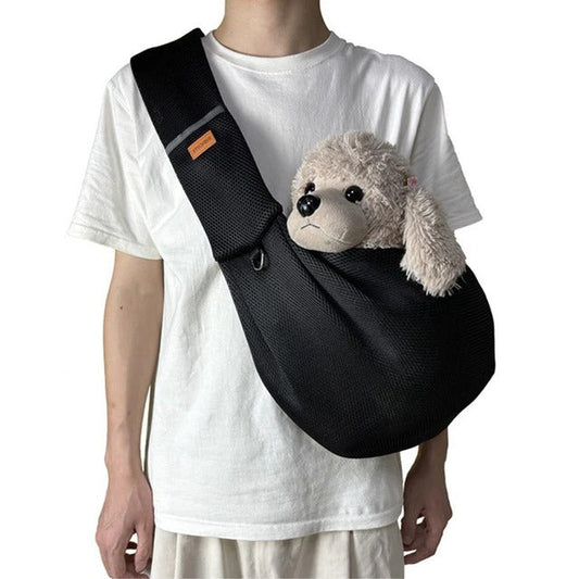 Sac à bandoulière léger et respirant pour chien