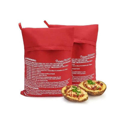 Microwave potato bag