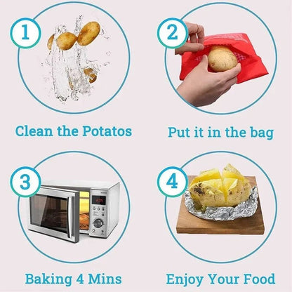 Sac à pommes de terre pour micro-ondes