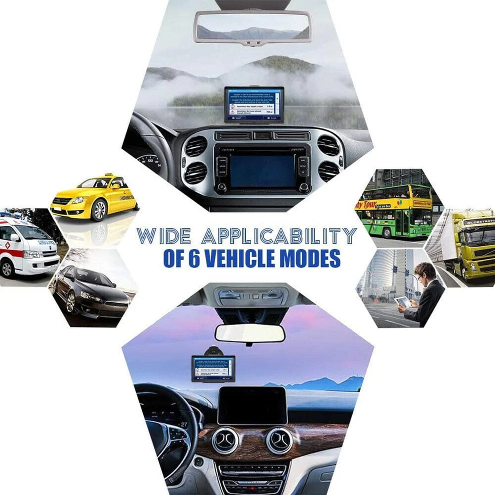 Système de navigation GPS 7"