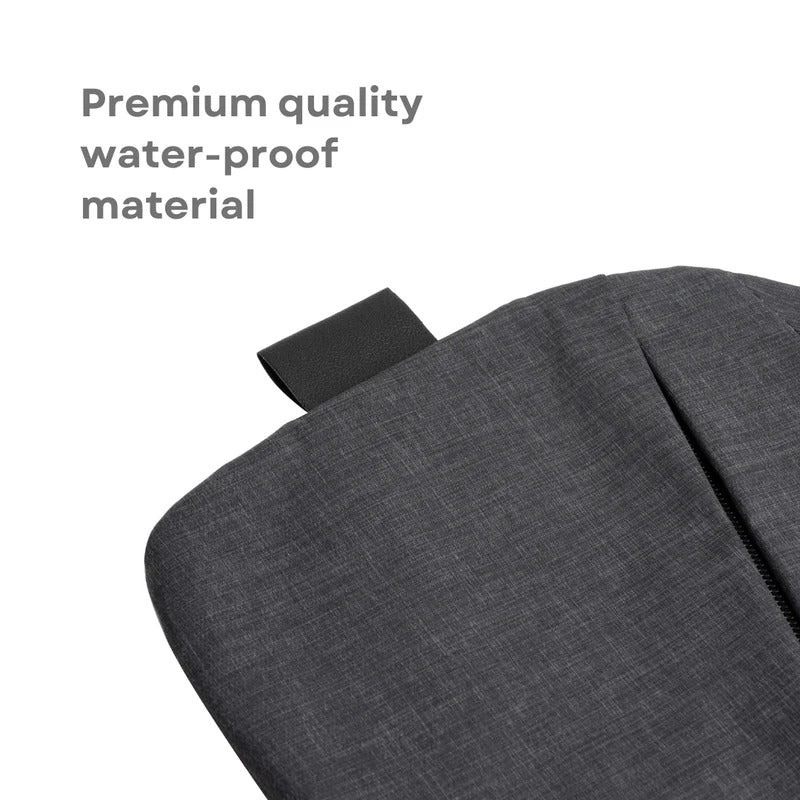 Unisex anti-theft shoulder bag