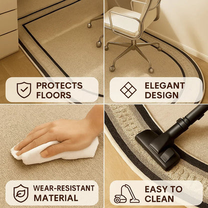 Tapis de Chaise de Bureau avec Protection de Sol