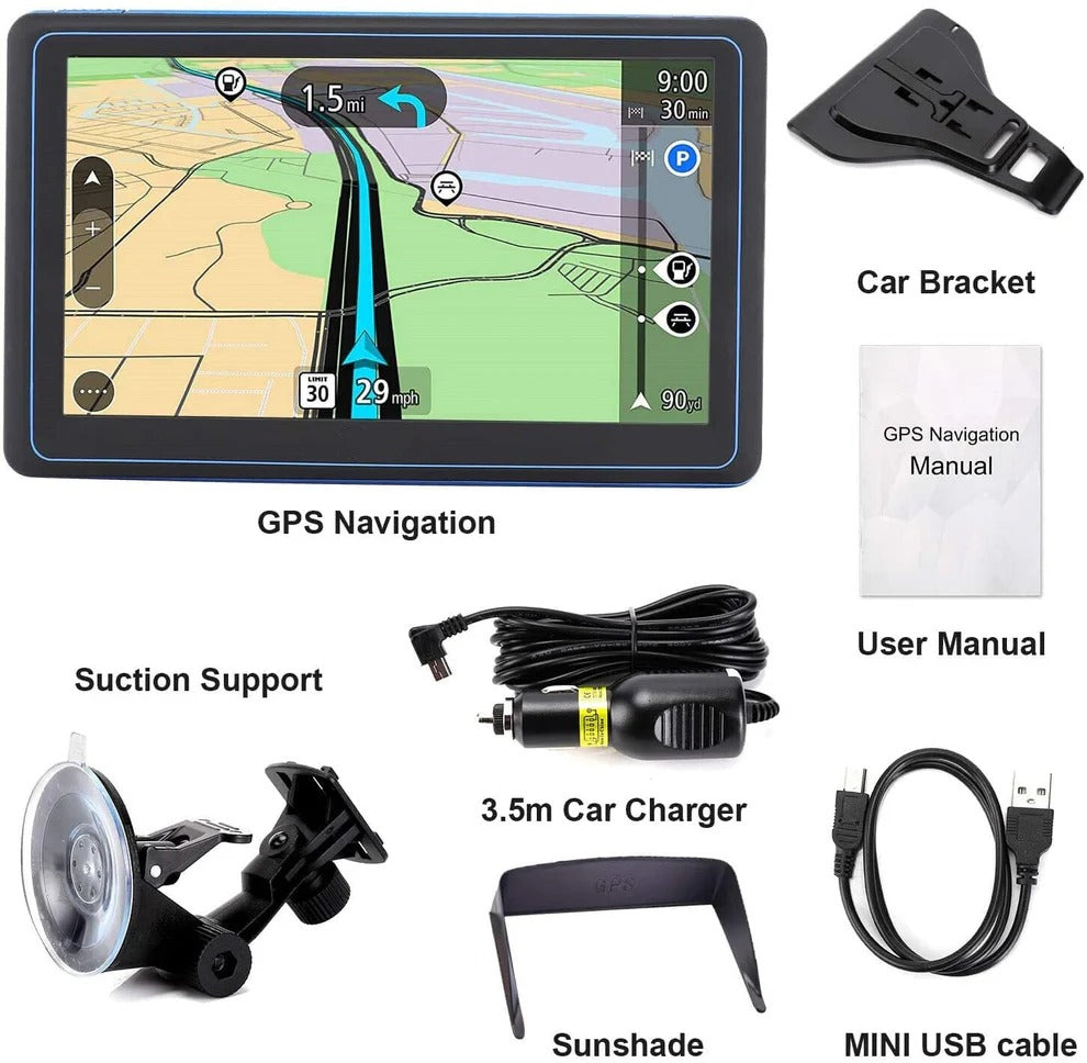 Système de navigation GPS 7"